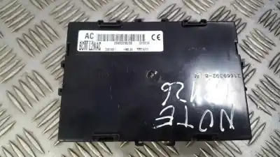 Second-hand car spare part comfort module for nissan note (e11e) 1.5 dci turbodiesel cat oem iam references 20819691