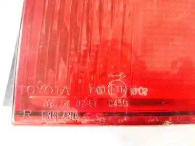 Peça sobressalente para automóvel em segunda mão farolim traseiro direito por toyota corolla (e11) 2.0 d-4d linea sol referências oem iam koito0251  koito02-51