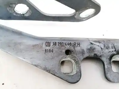 Автозапчастина б/у петля капота для opel astra h twintop (a04) 1.9 cdti (l67) посилання на oem iam 13213448rh  13213448