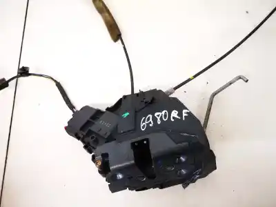 Second-hand car spare part front right door lock for mazda 3 (bk) 1.6 di turbo oem iam references 3n6aa21812d  3n6a-a21812-d