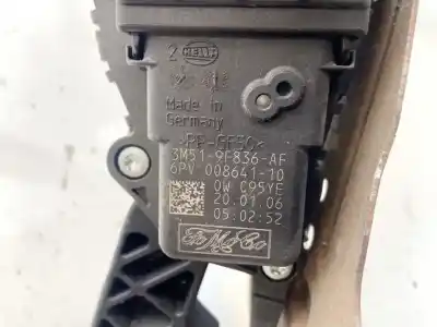 Second-hand car spare part accelerator pedal for ford c-max (cb3) 2.0 tdci cat oem iam references 3m519f836af  3m51-9f836-af, 008641-10, 00864110, c95ye