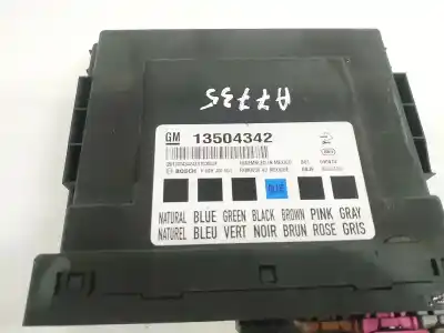 İkinci el araba yedek parçası konfor modülü için opel insignia a (g09) 2.0 cdti (68) oem iam referansları 13504342  f00hj00551