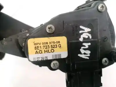 Second-hand car spare part accelerator pedal for audi a4, b7 2004.11 - 2008.06 2.0 tdi 103kw 2004.11 - 2008.06 oem iam references 8e1723523g  6pv00837506