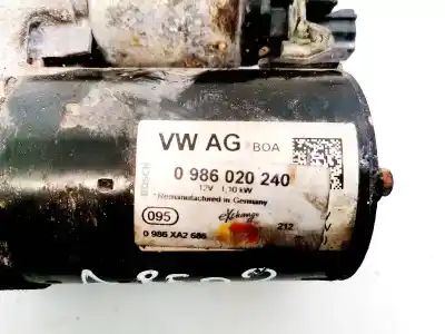 Автозапчастина б/у двигун запускається для volkswagen passat b6 variant (3c5) 2.0 fsi посилання на oem iam 0986020240  0986xa2686