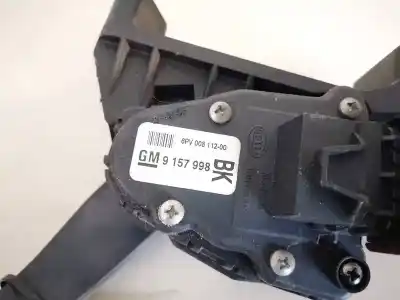 Автозапчастина б/у педаль акселератора для opel astra h caravan 1.7 16v cdti посилання на oem iam 9157998  9157998bk, 6pv008112-00