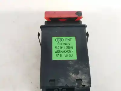 Peça sobressalente para automóvel em segunda mão interruptor 4 piscas - emergência por audi a3 (8l) 1.8 ambiente referências oem iam 8l0941509g  