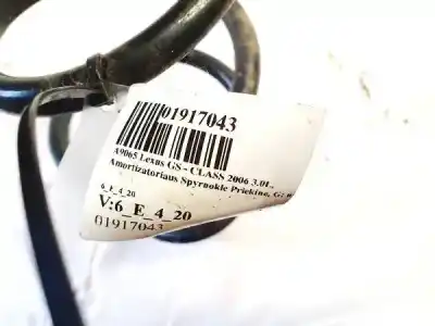 Second-hand car spare part shock absorber spring for lexus gs (gs/us/ws19) 3.0 v6 24v cat oem iam references   