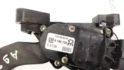 Second-hand car spare part accelerator pedal for opel vectra c (z02) 2.2 dti 16v (f69) oem iam references 9186724  9186724ce, 6pv00832200