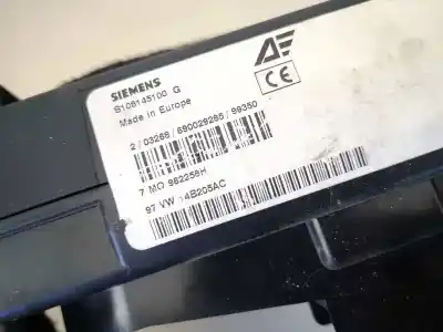 Second-hand car spare part comfort module for ford galaxy (vx) 1.9 tdi cat oem iam references 7m0962258h  97vw14b205ac