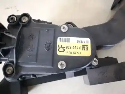 Автозапчастина б/у педаль акселератора для opel vectra c (z02) 2.2 dti 16v (f69) посилання на oem iam 9186725  9186725cf, 6pv008322-01