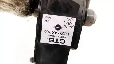 Second-hand car spare part accelerator pedal for nissan note (e11e) 1.6 16v cat oem iam references 18002ax700  