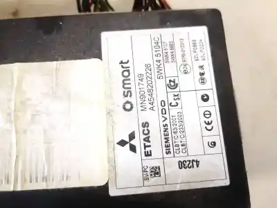 Автозапчасти б/у комфортный модуль за smart forfour 1.5 cdi cat ссылки oem iam a4548202226  mn901749