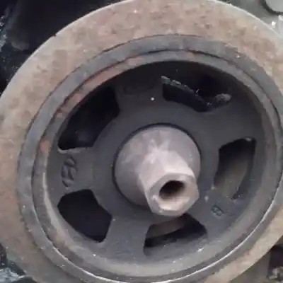 Peça sobressalente para automóvel em segunda mão polia do virabrequim por kia ceed (ed) 1.6 crdi 115 referências oem iam   