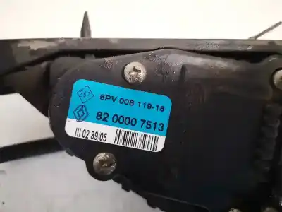 Автозапчастина б/у педаль акселератора для renault espace iv (jk0) 2.2 dci turbodiesel посилання на oem iam 8200007513  6pv008119-18