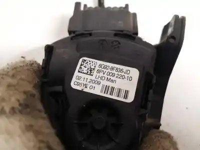 Автозапчасти б/у педаль газа за ford s-max (ca1) 1.8 tdci cat ссылки oem iam 6g929f836jd  6g92-9f836-jd, 6pv009220-10