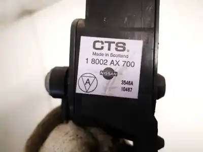 Second-hand car spare part accelerator pedal for nissan note (e11e) 1.6 16v cat oem iam references 18002ax700  