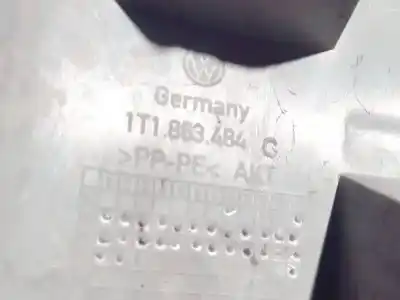 Автозапчастина б/у пластика для volkswagen caddy ka/kb (2k) 2.0 sdi посилання на oem iam 1t1863484  