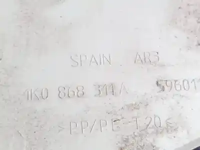 Автозапчастина б/у пластикler для volkswagen golf v variant (1k5) 1.9 tdi посилання на oem iam 1k0868311a  