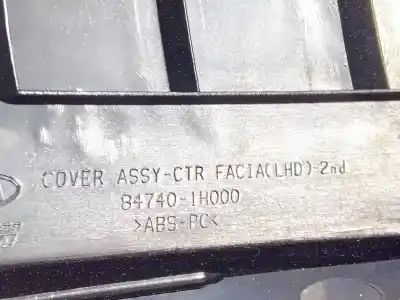 Pezzo di ricambio per auto di seconda mano plastica per kia ceed (ed) 1.6 crdi 115 riferimenti oem iam 847401h000  84740-1h000
