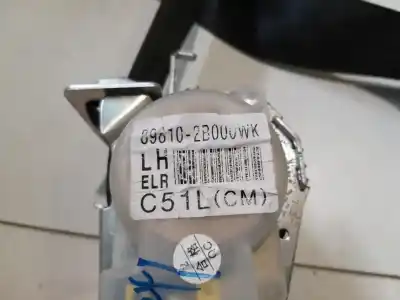 Автозапчастина б/у задній лівий ремін безпеки для honda cr-v (re) 2.2 ctdi посилання на oem iam 898102b00wk  89810-2b00wk