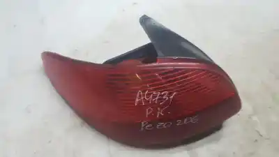 Pezzo di ricambio per auto di seconda mano lampada posteriore sinistra per peugeot 206 1.9 d -wjy riferimenti oem iam 2531