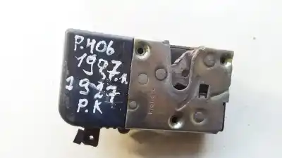 Автозапчастина б/у ЗАМОК ПЕРЕДНІХ ДВЕРЕЙ ЛІВИЙ для PEUGEOT 406 (8B)  Посилання на OEM IAM   