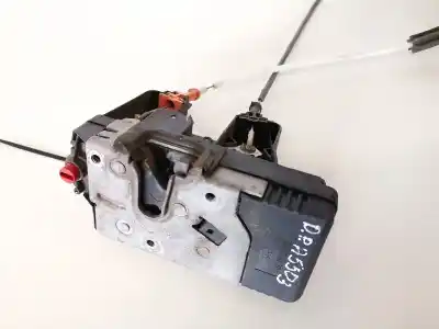 Peça sobressalente para automóvel em segunda mão fechadura da porta traseira direita por opel zafira a 2.0 dti referências oem iam 24414135dt