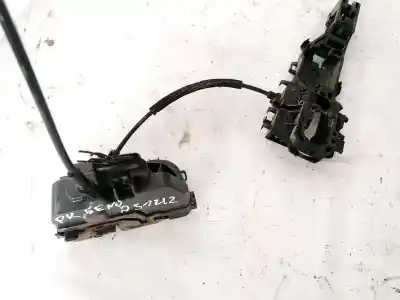 Peça sobressalente para automóvel em segunda mão fechadura da porta dianteira esquerda por renault scenic ii 1.9 dci diesel referências oem iam 