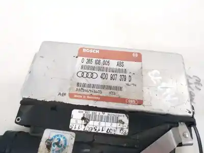 Peça sobressalente para automóvel em segunda mão boitier de commande de abs por audi a6 avant (c4) 2.5 tdi referências oem iam 0265108005  4d0907379d