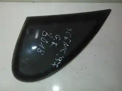 Second-hand car spare part left rear triangle quarter glass for renault megane i scenic (ja0) 1.9 dtrn oem iam references 