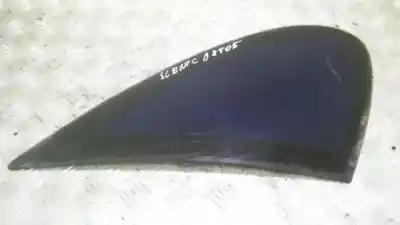 Peça sobressalente para automóvel em segunda mão vidro de custódia triangular traseiro esquerdo por renault megane i scenic (ja0) 1.9 dt alize referências oem iam 