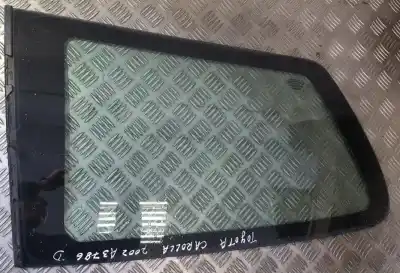 Peça sobressalente para automóvel em segunda mão vidro custódia triangular traseiro direito por toyota corolla (e12) 1.8 t sport berlina referências oem iam 