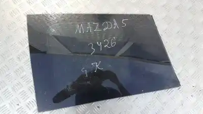 Автозапчастина б/у ліве задне скорівне скло для mazda 5 berl. (cr) 1.8 active посилання на oem iam 