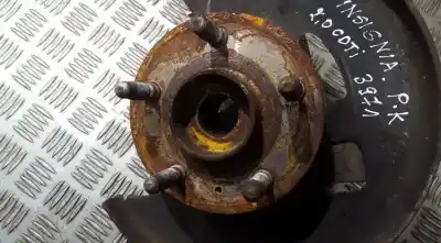 Peça sobressalente para automóvel em segunda mão manga de eixo dianteira esquerda por opel insignia a (g09) 2.0 cdti (68) referências oem iam 