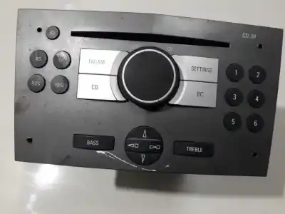 Peça sobressalente para automóvel em segunda mão sistema de áudio / rádio cd por opel zafira b 1.6 16v referências oem iam 13190856