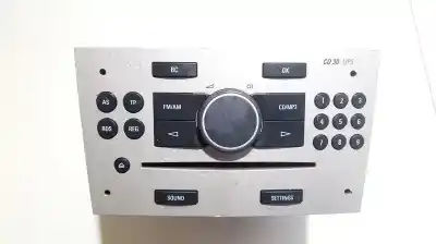 Second-hand car spare part audio system / radio cd for opel astra h (a04) 1.8 (l48) oem iam references gm0d3063902470