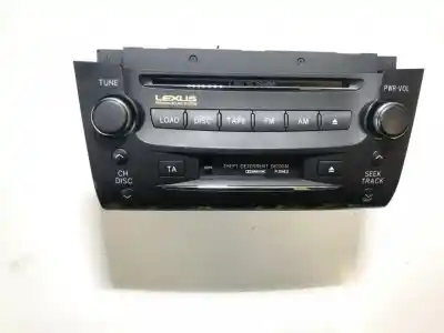 Pezzo di ricambio per auto di seconda mano IMPIANTO AUDIO / RADIO CD per LEXUS GS (GS/US/WS19)  Riferimenti OEM IAM 8612030D40  86120-30D40, E13022199