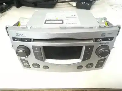 Peça sobressalente para automóvel em segunda mão sistema de áudio / rádio cd por toyota verso 2.0 d-4d referências oem iam 861200f090