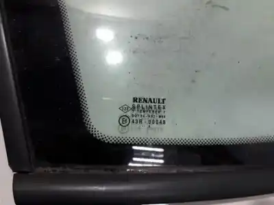 Автозапчастина б/у ліве задне скорівне скло для renault megane i scenic (ja0) 1.9 dti diesel cat посилання на oem iam   