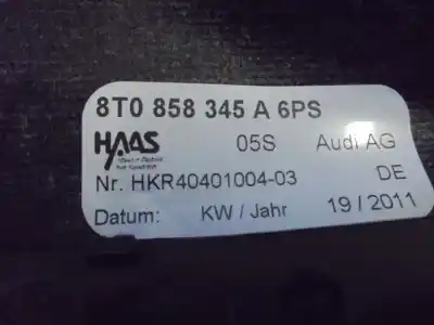 Автозапчастина б/у передні молдинги для audi a5 cabriolet (8f7) 2.0 tdi посилання на oem iam 8t0853343a  
