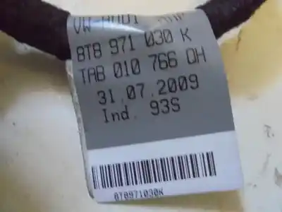 Second-hand car spare part wire for audi a5 cabriolet (8f7) 2.0 tdi oem iam references 8t8971030k  560077479544
