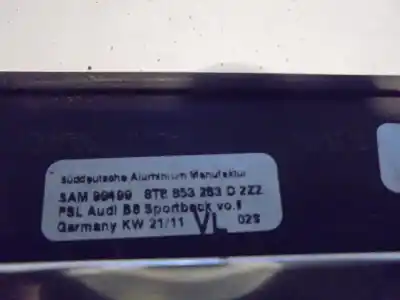 Автозапчастина б/у пластика для audi a5 cabriolet (8f7) 2.0 tdi посилання на oem iam 8t8853283d  8t8 853 283 d