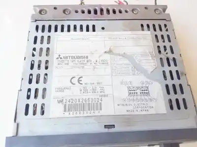 Second-hand car spare part audio system / radio cd for mitsubishi carisma (da_) 1.9 di-d (da5a) oem iam references mz311990  