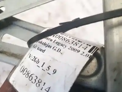 Автозапчастина б/у регулятор скла заднього правого для subaru legacy berl. b13 (bl) 2.0 d classic посилання на oem iam   