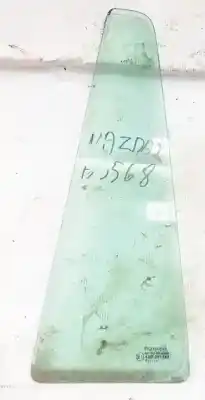 Peça sobressalente para automóvel em segunda mão vidro de custódia triangular traseiro esquerdo por mazda 2 (dy) 1.4 referências oem iam 