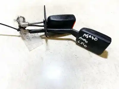 Peça sobressalente para automóvel em segunda mão chicote / encaixe cinto segurança traseiro central por audi 100 avant (c4) 2.5 tdi referências oem iam 8a0857739