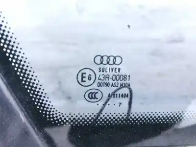 Автозапчасти б/у левое заднее стекло печати за audi a6 c6 (4f2) 2.0 tdi ссылки oem iam   