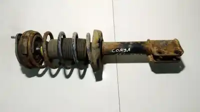 Peça sobressalente para automóvel em segunda mão amortecedor dianteiro direito por opel corsa b 1.2 referências oem iam 