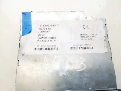 Second-hand car spare part audio system / radio cd for mini mini (r50,r53) 1.6 16v cat oem iam references 6512692159301  65126921593-01