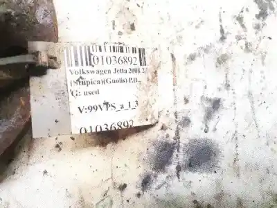 Second-hand car spare part front right knuckle for volkswagen jetta (1k2) 2.0 tdi oem iam references   